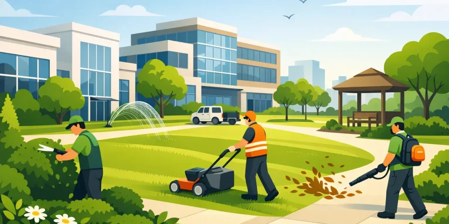 Commercial Grounds Maintenance That Stays Tidy