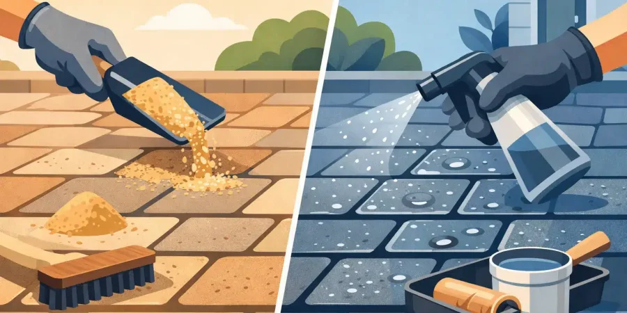 Resanding vs Sealing Block Paving Explained