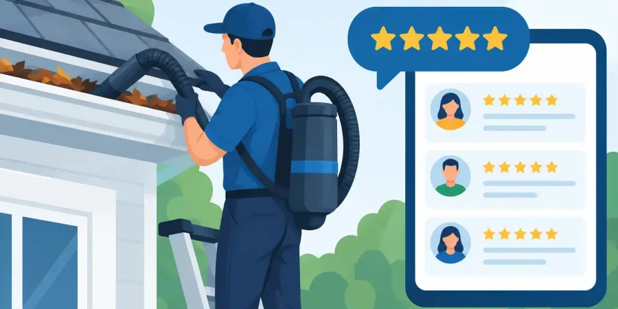 What Gutter Vacuum Service Reviews Should Show